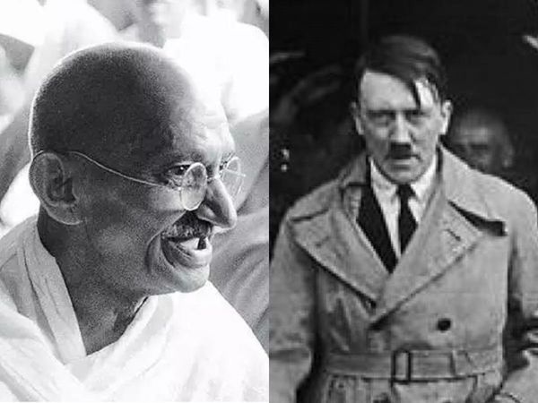 Gandhi and Hitler