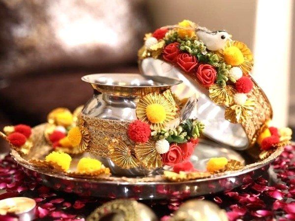 Karva chauth Pooja Thali