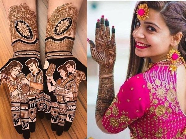 Karwa Chauth mehndi design