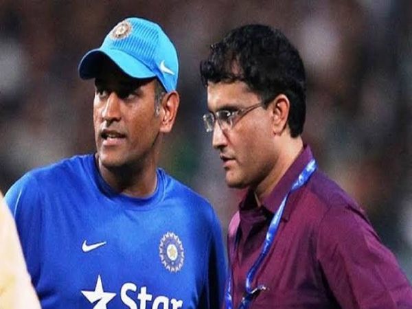 MS Dhoni Saurav Ganguly