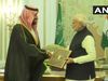 PM Modi, Crown Prince of Saudi Arabia