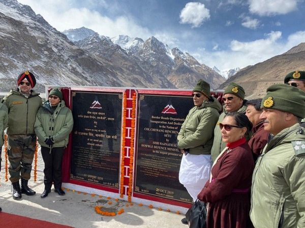 Rajnath Singh in Siachen