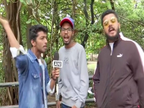 Rap by youngsters for voting awareness