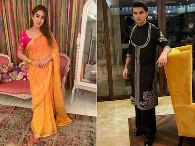 Sara Ali Khan And Veer Pahariya Sara Ali Khan And Veer Pahariya