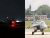 Successful arrested landing of Tejas fighter aircraft at night