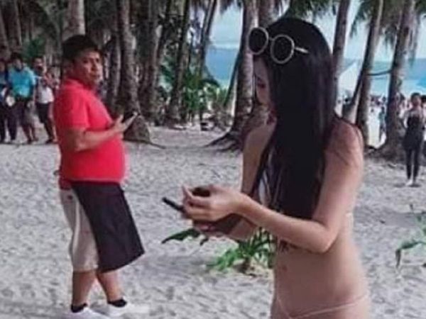 Tourist fined for wearing bikini