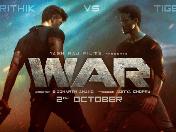 Hrithik Roshan and Tiger shroff in WAR 