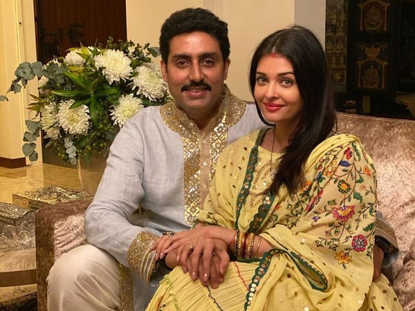 Aishwarya Rai Bachchan with Husband Abhishek Bachchan