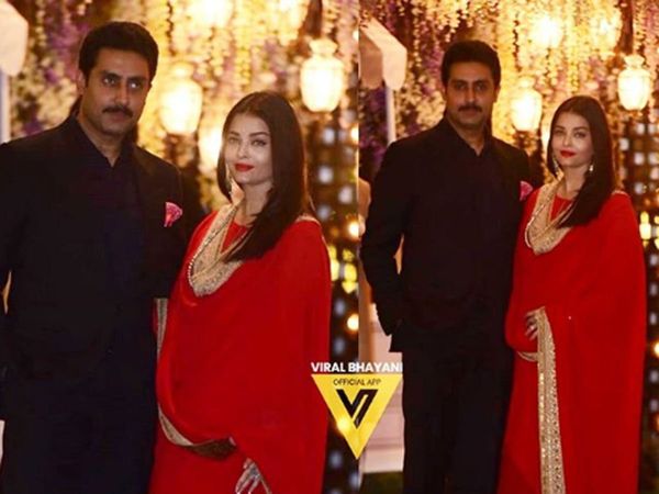 Aishwarya Rai Bachchan with Husband Abhishek Bachchan