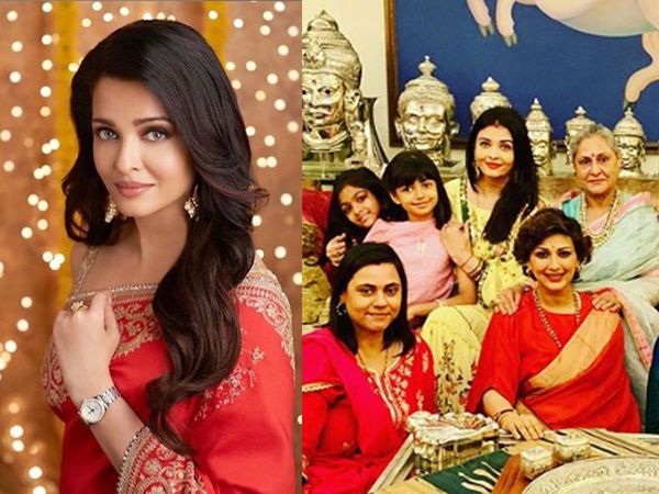 Aishwarya Rai Bachchan Karwa Chauth Photo