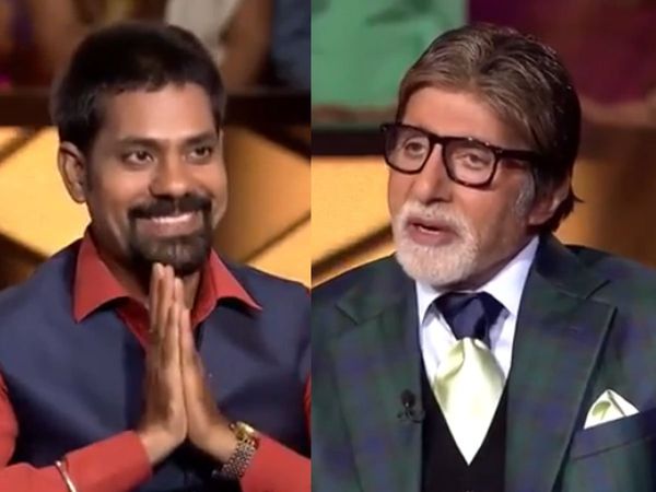 KBC 11 Teacher Akhilesh kumar french beard Likes by Kaun banega crorepati host Amitabh Bachchan