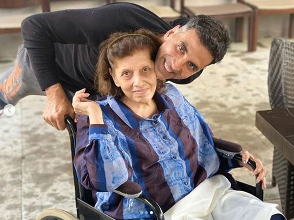 Akshay Kumar with Betty Kapadia