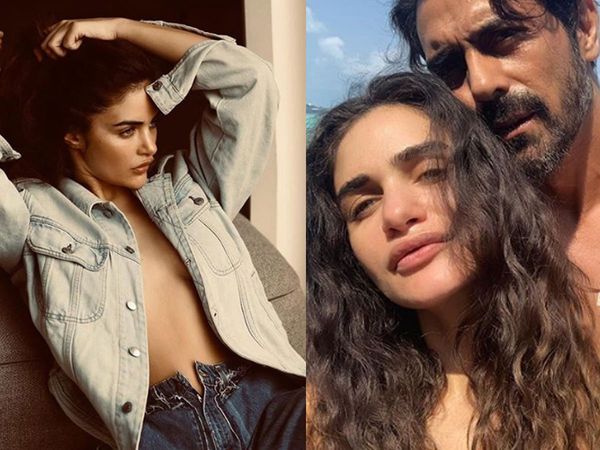 Arjun Rampal with girlfriend Gabriella Demetriades
