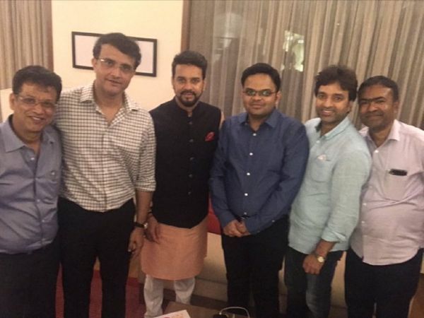 sourav ganguly bcci team