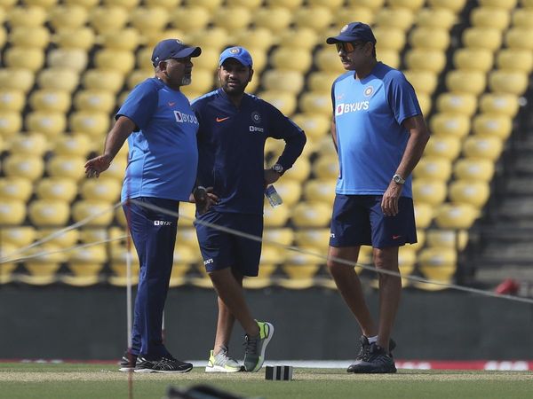 indian coaching staff and rohit sharma