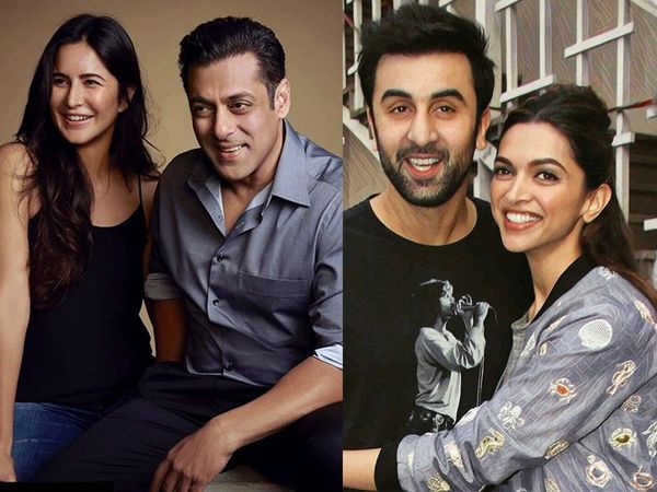 Ranbir Kapoor-Deepika Padukone, Salman Khan-Katrina Kaif