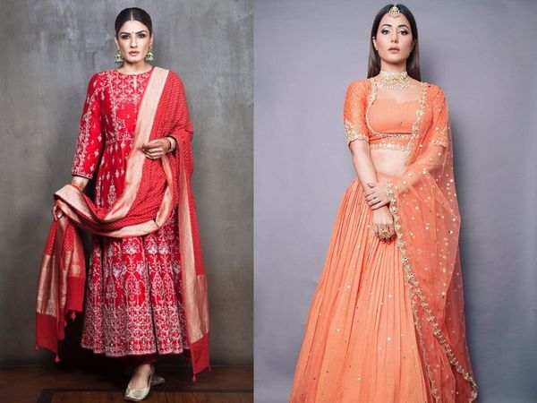 trending outfits for diwali 2021
