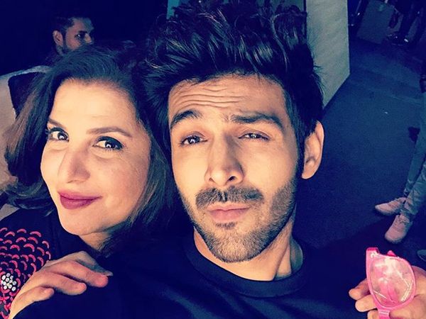 Kartik Aaryan, Farah Khan