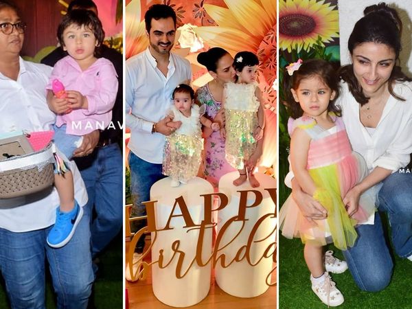 hema malini granddaughter And Esha Deol Daughter Radhya Birthday bash Taimur Ali khan Attend party
