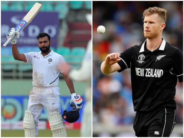 rohit sharma and jimmy neesham