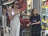 Angelina Jolie Shopping With Children from discount market