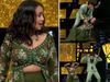 indian idol 11 Neha Kakkar dance on dilbar dilbar Song With Aditya Narayan And Slipped video