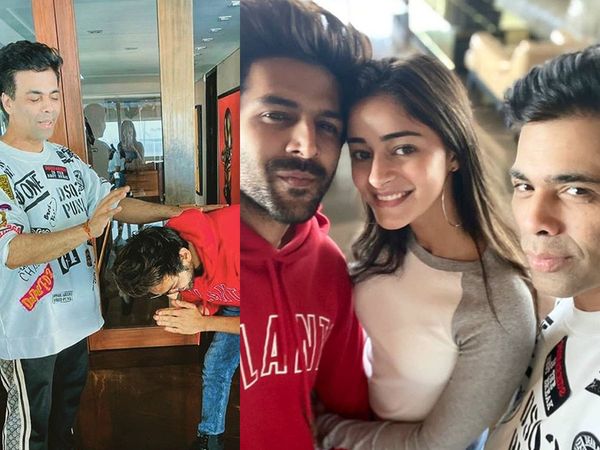 Kartik Aaryan, Karan Johar, Ananya Panday