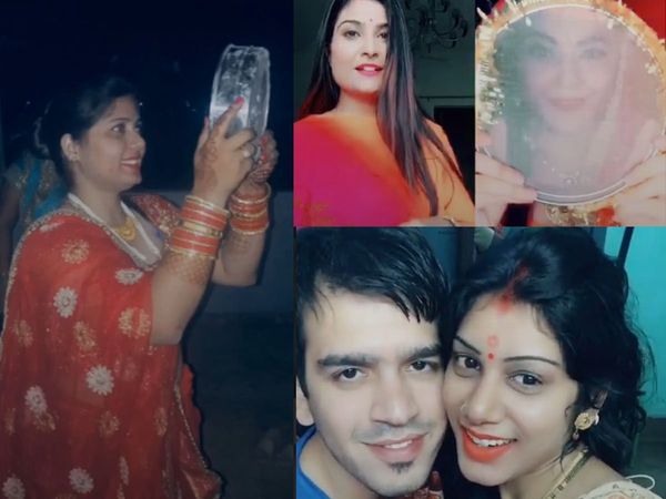 Salman khan To shahrukh khan kajol Popular bollywood Songs on Karva Chauth Tik Tok Videos 2019