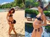 Lisa Haydon flaunts baby bump in bikini