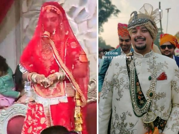 TV Actress mohena kumari Rewa princess married in haridwar check royal style wedding inside pictures Videos