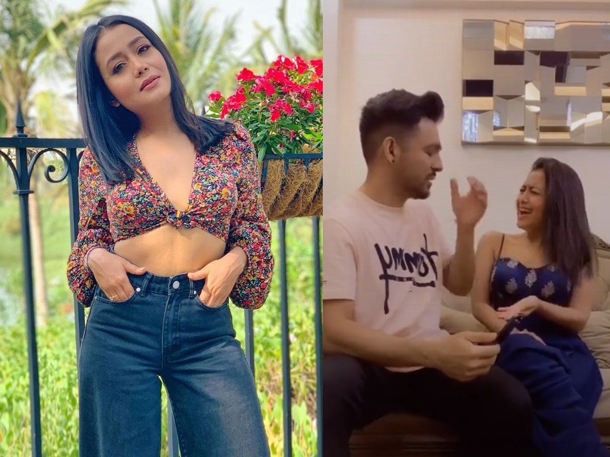 Neha kakkar sale funny video