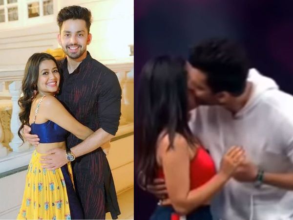 Himansh Kohli with Neha Kakkar