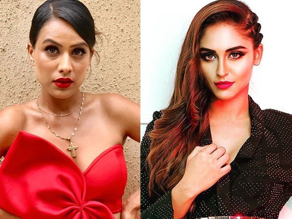 nia sharma and krystle dsouza