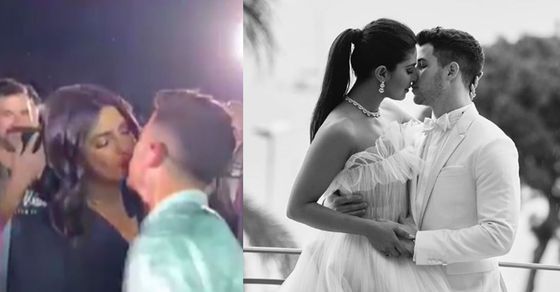 Priyanka Chopra Kiss: Priyanka Chopra ने भरी महफिल में पति निक जोनस संग