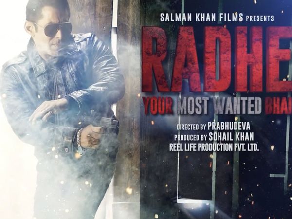 Salman Khan Radhe First Look Motion Poster