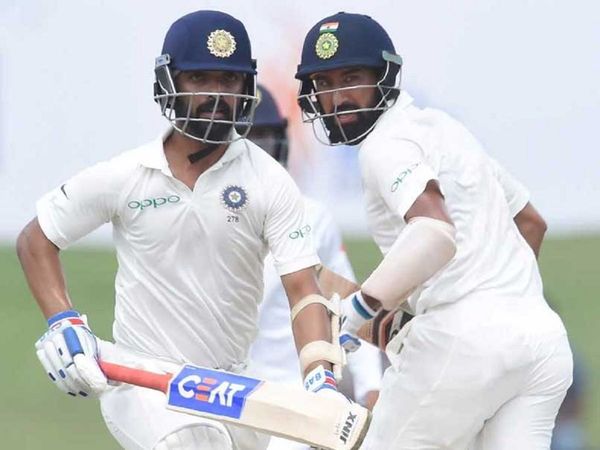 ajinkya rahane and cheteshwar pujara