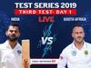 india vs south africa 3rd test day 1 live scorecard