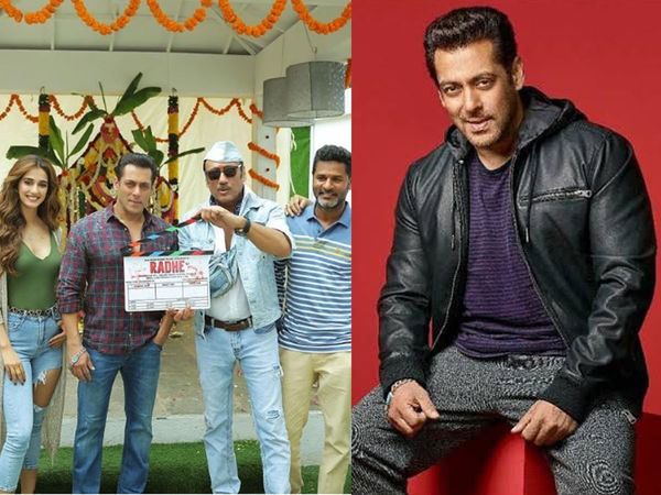 Salman Khan with team Radhe 