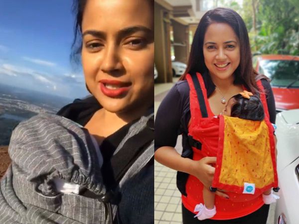 Sameera Reddy with Daughter Nyra