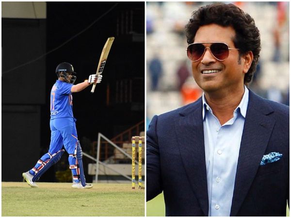 shafali verma and sachin tendulkar