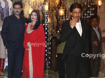 Abhishek Bachchan, Aishwarya Rai Bachchan, Shah Rukh Khan Abhishek Bachchan, Aishwarya Rai Bachchan, Shah Rukh Khan
