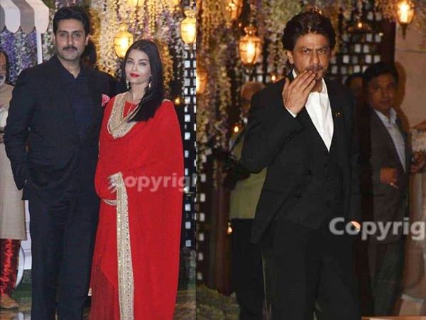 Abhishek Bachchan, Aishwarya Rai Bachchan, Shah Rukh Khan
