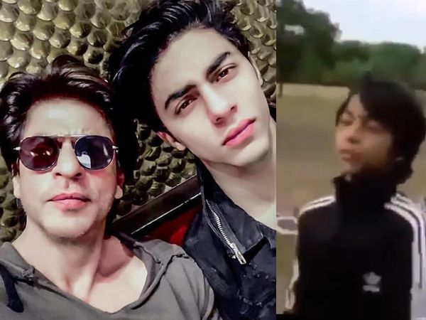 Shah Rukh Khan and Aryan Khan