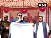 Sunny Deol delivers his famous film dialogues to seek votes