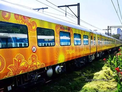 Between Varanasi-Indore like Tejas Private Train