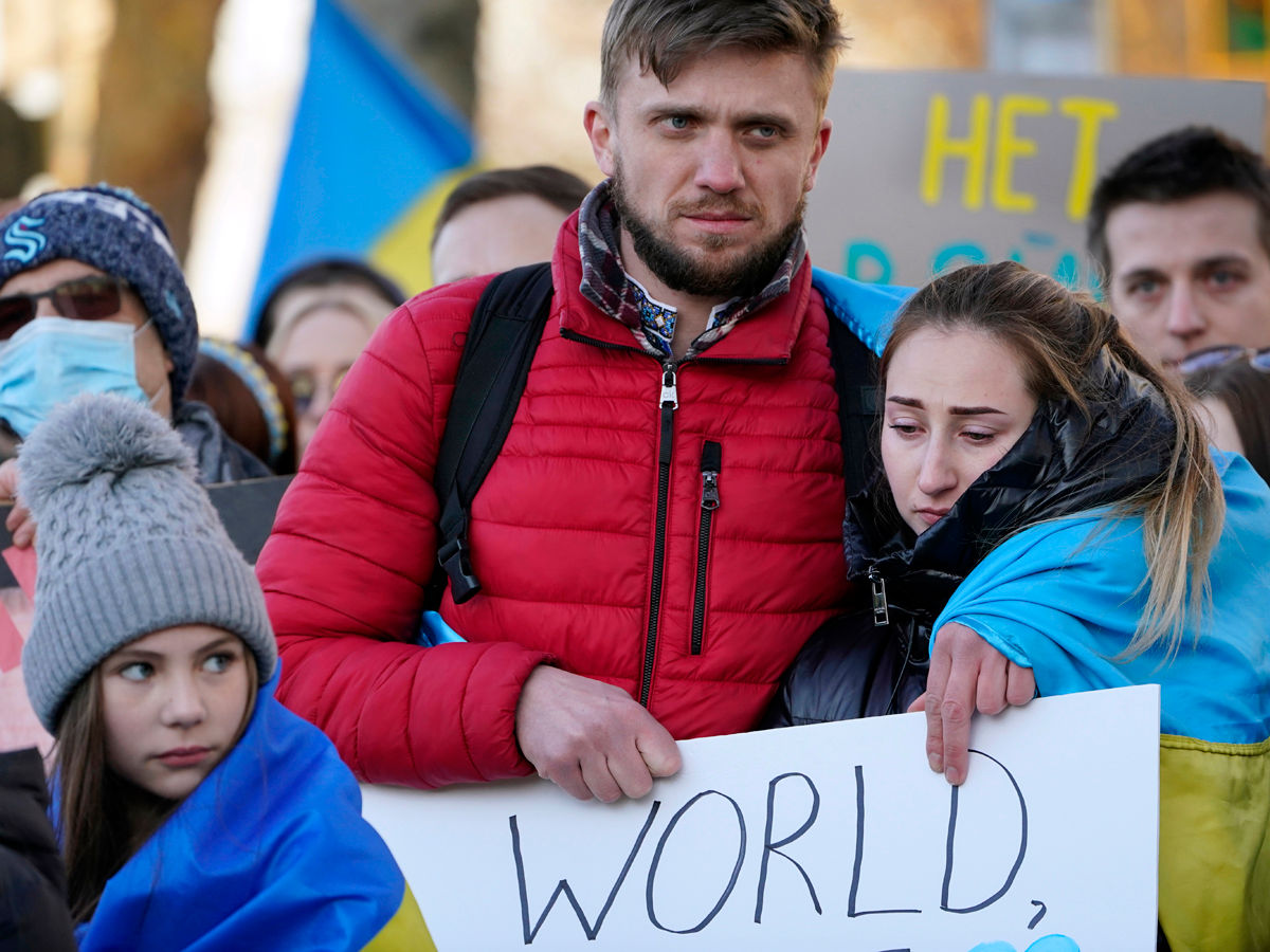 Protest against Russia