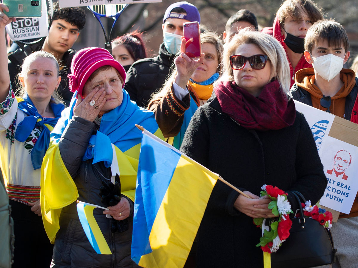 Protest against Russia