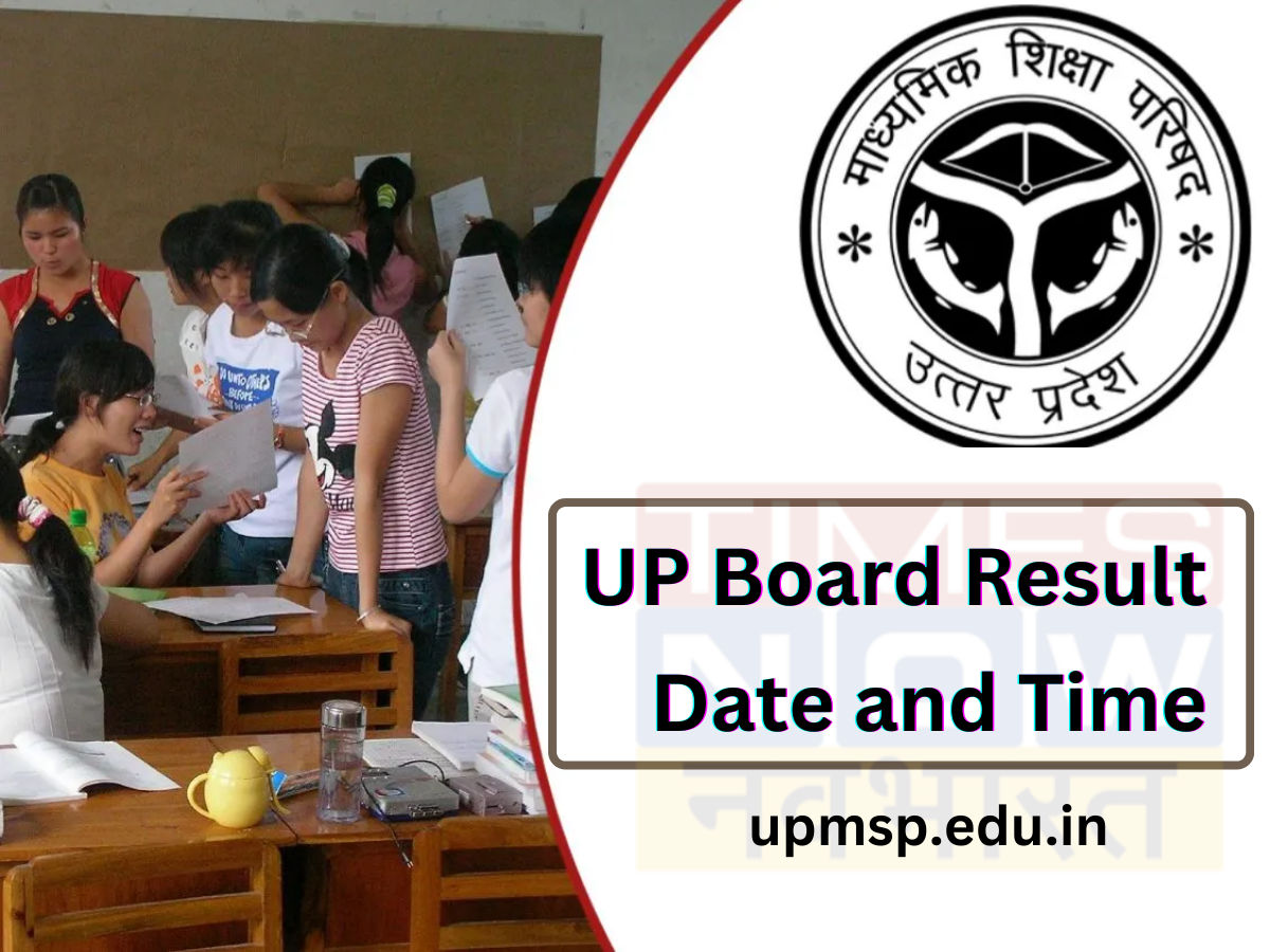 UP Board 10th 12th Sarkari Result 2023 Date and Time UPMSP 10th 12th Result Kab Aayega on