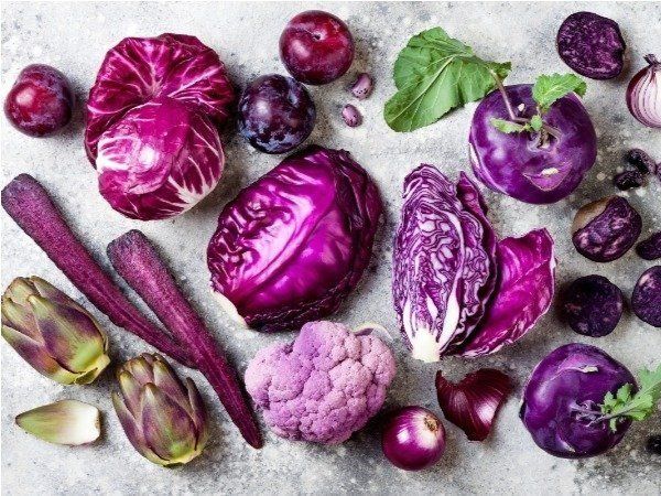 Purple vegetables