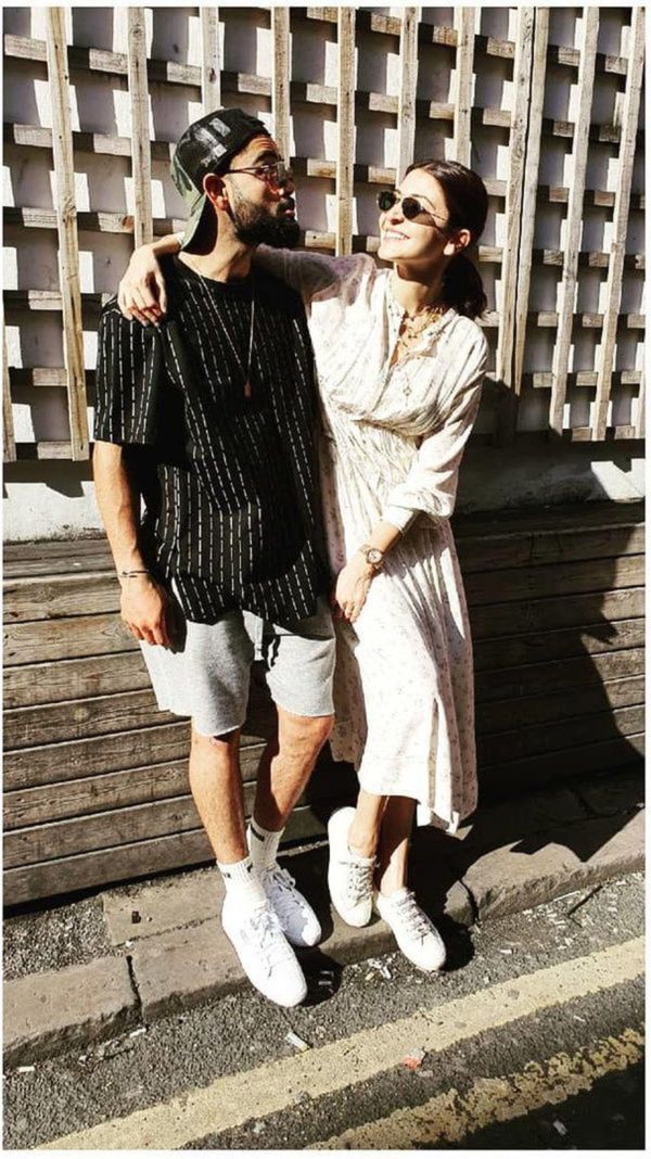 Virat Kohli and Anushka Sharma